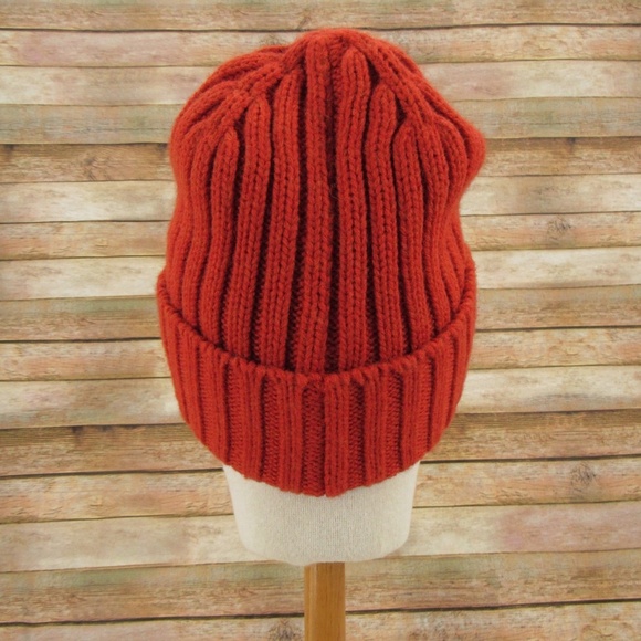 HEATTECH Burnt Orange Knit Hat Adult O/S - Picture 4 of 8